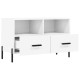 Fehér szerelt fa tv-szekrény 80 x 36 x 50 cm Fehér szerelt fa tv-szekrény 80 x 36 x 50 cm