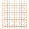 Tömör fenyőfa bortartó 120 palackhoz 112,5x23x123,5 cm