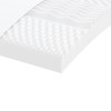 2 db fehér 7 zónás 20 ild keménységű habmatrac 90 x 200 cm