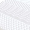 Sárga kihúzható bársony heverő matraccal 100 x 200 cm