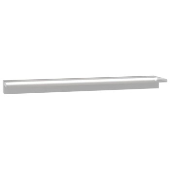 Led-es rozsdamentes acél vízeséses medenceszökőkút 110 cm