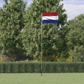 Holland alumínium zászló és rúd 5,5 m