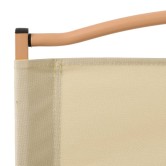 2 db bézs oxford szövet camping szék 54 x 43 x 59 cm
