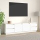Fehér tömör fenyőfa tv-szekrény 176 x 37 x 47,5 cm Fehér tömör fenyőfa tv-szekrény 176 x 37 x 47,5 cm