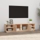 Tömör fenyőfa tv-szekrény 156 x 40 x 40 cm