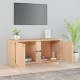 Tömör fenyőfa tv-szekrény 80x35x40,5 cm