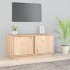 Tömör fenyőfa tv-szekrény 80x35x40,5 cm
