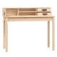 Tömör fenyőfa íróasztal 110x50x93 cm