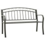 Szürke kerti pad 120 cm