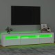 Fehér tv-szekrény led-lámpákkal Fehér tv-szekrény led-lámpákkal