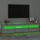 Szürke sonoma színű tv-szekrény led-lámpákkal Szürke sonoma színű tv-szekrény led-lámpákkal