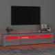 Szürke sonoma színű tv-szekrény led-lámpákkal Szürke sonoma színű tv-szekrény led-lámpákkal