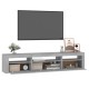 Szürke sonoma színű tv-szekrény led-lámpákkal Szürke sonoma színű tv-szekrény led-lámpákkal