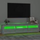 Szürke sonoma színű tv-szekrény led-lámpákkal Szürke sonoma színű tv-szekrény led-lámpákkal