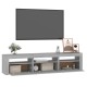 Szürke sonoma színű tv-szekrény led-lámpákkal Szürke sonoma színű tv-szekrény led-lámpákkal