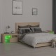 2 db sonoma-tölgy színű led-lámpás éjjeliszekrény 70x36,5x40 cm 2 db sonoma-tölgy színű led-lámpás éjjeliszekrény 70x36,5x40 cm
