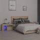 2 db sonoma-tölgy színű led-lámpás éjjeliszekrény 70x36,5x40 cm 2 db sonoma-tölgy színű led-lámpás éjjeliszekrény 70x36,5x40 cm