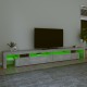 Betonszürke tv-szekrény led-lámpákkal 290x36,5x40 cm Betonszürke tv-szekrény led-lámpákkal 290x36,5x40 cm