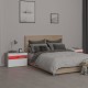 2 db szürke sonoma színű led-es éjjeliszekrény 60x35x40 cm 2 db szürke sonoma színű led-es éjjeliszekrény 60x35x40 cm