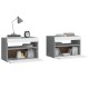 2 db szürke sonoma színű led-es éjjeliszekrény 60x35x40 cm 2 db szürke sonoma színű led-es éjjeliszekrény 60x35x40 cm