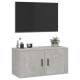 Betonszürke fali tv-szekrény 80x34,5x40 cm