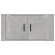 Betonszürke fali tv-szekrény 80x34,5x40 cm