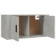 Betonszürke fali tv-szekrény 80x34,5x40 cm