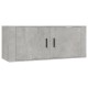 Betonszürke fali tv-szekrény 100x34,5x40 cm