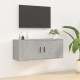 Betonszürke fali tv-szekrény 100x34,5x40 cm