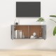 Szürke sonoma színű fali tv-szekrény 100x34,5x40 cm Szürke sonoma színű fali tv-szekrény 100x34,5x40 cm