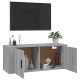 Szürke sonoma színű fali tv-szekrény 100x34,5x40 cm Szürke sonoma színű fali tv-szekrény 100x34,5x40 cm