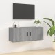 Szürke sonoma színű fali tv-szekrény 100x34,5x40 cm Szürke sonoma színű fali tv-szekrény 100x34,5x40 cm