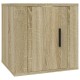 2 db sonoma tölgy fali tv-szekrény 40x34,5x40 cm