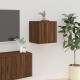Barna tölgy színű fali tv-szekrény 40x34,5x40 cm Barna tölgy színű fali tv-szekrény 40x34,5x40 cm