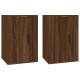 2 db barna tölgy falra szerelhető tv-szekrény 40x34,5x60 cm 2 db barna tölgy falra szerelhető tv-szekrény 40x34,5x60 cm