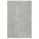 Betonszürke színű szerelt fa íróasztal 100x49x75 cm