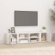 2 db magasfényű fehér szerelt fa tv-szekrény 80x31,5x36 cm 2 db magasfényű fehér szerelt fa tv-szekrény 80x31,5x36 cm