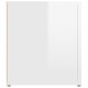 2 db magasfényű fehér szerelt fa tv-szekrény 80x31,5x36 cm 2 db magasfényű fehér szerelt fa tv-szekrény 80x31,5x36 cm