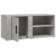 2 db betonszürke szerelt fa tv-szekrény 80x31,5x36 cm