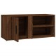 Barna tölgyszínű szerelt fa tv-szekrény 80x31,5x36 cm Barna tölgyszínű szerelt fa tv-szekrény 80x31,5x36 cm