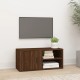 Barna tölgyszínű szerelt fa tv-szekrény 80x31,5x36 cm Barna tölgyszínű szerelt fa tv-szekrény 80x31,5x36 cm