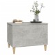 Betonszürke szerelt fa dohányzóasztal 60 x 44,5 x 45 cm Betonszürke szerelt fa dohányzóasztal 60 x 44,5 x 45 cm