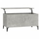Betonszürke szerelt fa dohányzóasztal 90x44,5x45 cm Betonszürke szerelt fa dohányzóasztal 90x44,5x45 cm