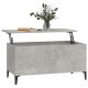 Betonszürke szerelt fa dohányzóasztal 90x44,5x45 cm Betonszürke szerelt fa dohányzóasztal 90x44,5x45 cm