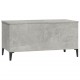 Betonszürke szerelt fa dohányzóasztal 90x44,5x45 cm Betonszürke szerelt fa dohányzóasztal 90x44,5x45 cm