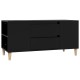 Fekete szerelt fa tv-szekrény 102x44,5x50 cm Fekete szerelt fa tv-szekrény 102x44,5x50 cm