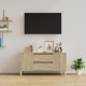 Sonoma-tölgyszínű szerelt fa fali tv-szekrény 102x44,5x50 cm Sonoma-tölgyszínű szerelt fa fali tv-szekrény 102x44,5x50 cm