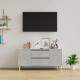 Betonszürke szerelt fa tv-szekrény 102 x 44,5 x 50 cm Betonszürke szerelt fa tv-szekrény 102 x 44,5 x 50 cm