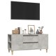 Betonszürke szerelt fa tv-szekrény 102 x 44,5 x 50 cm Betonszürke szerelt fa tv-szekrény 102 x 44,5 x 50 cm