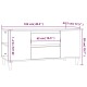 Betonszürke szerelt fa tv-szekrény 102 x 44,5 x 50 cm Betonszürke szerelt fa tv-szekrény 102 x 44,5 x 50 cm